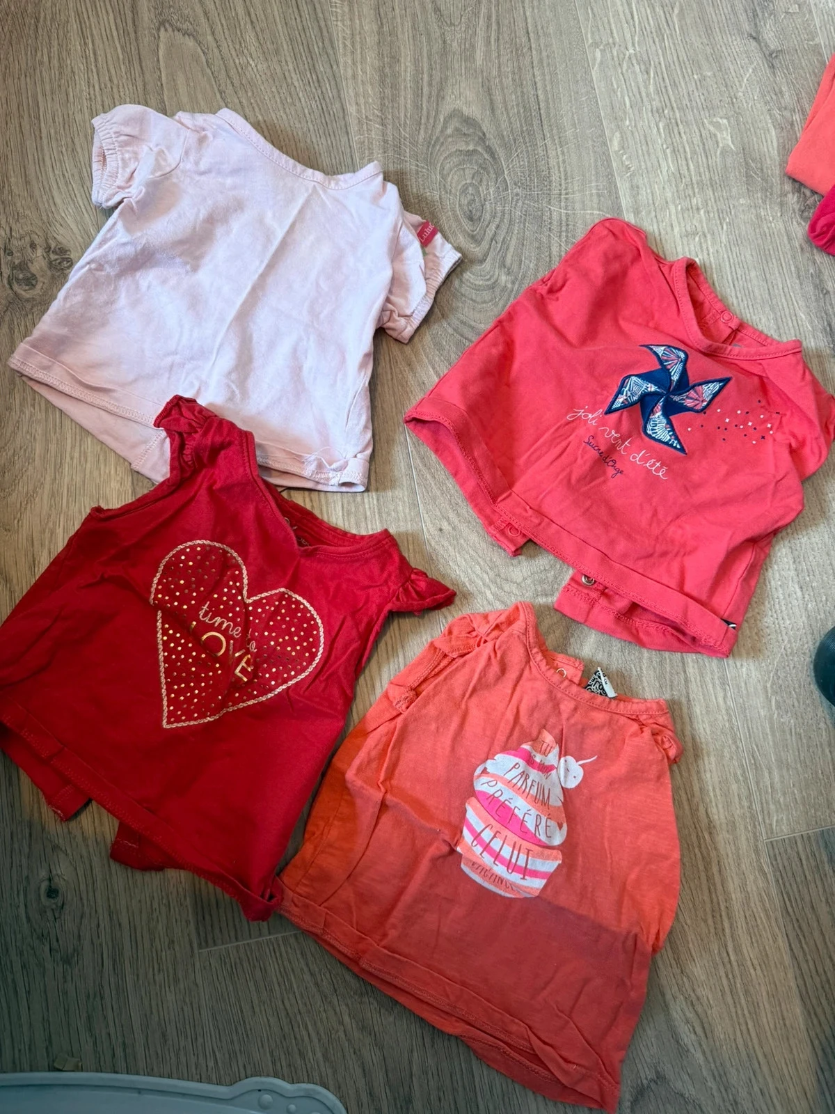 Lot de 4 t-Shirt